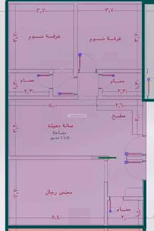 Apartment 1666.35 SQM with 3 Bedrooms Al Faiha|A, South Jeddah, Jeddah