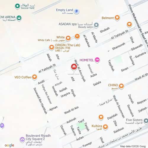 Villa 420 SQM Facing East with 5 Bedrooms Hitteen, North Riyadh, Riyadh