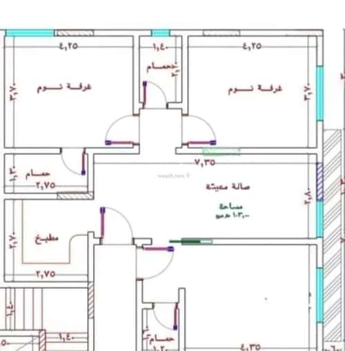 شقة 2919.75 متر مربع ب 3 غرف الثغر، جنوب جدة، جدة