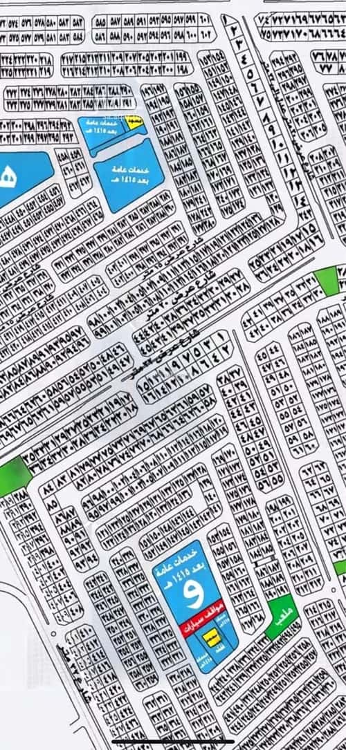 Land 625 SQM Facing North on 20m Width Street Al Zomorod, North Jeddah, Jeddah