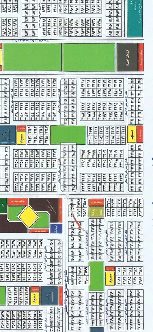 Land 300 SQM Facing South on 25m Width Street Umm Sadrah, North Jeddah, Jeddah