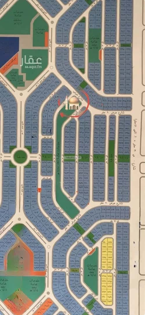 أرض 262.5 متر مربع غربية على شارع 15م الياقوت، شمال جدة، جدة