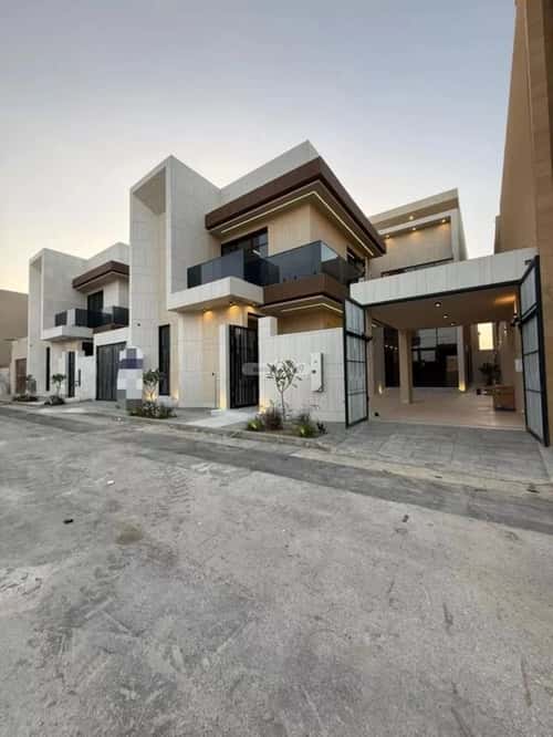 Villa 663.56 SQM Facing East on 25m Width Street Al-Mahdiyah, West Riyadh, Riyadh