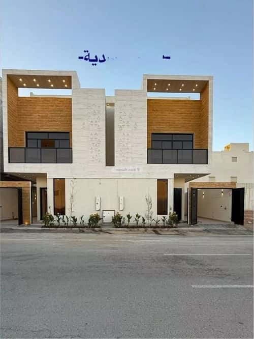 Villa 344.71 SQM Facing East on 25m Width Street Al-Mahdiyah, West Riyadh, Riyadh