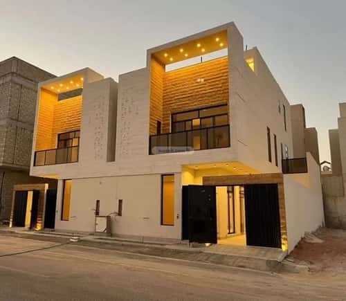 Villa 472.98 SQM Facing North on 20m Width Street Al-Mahdiyah, West Riyadh, Riyadh