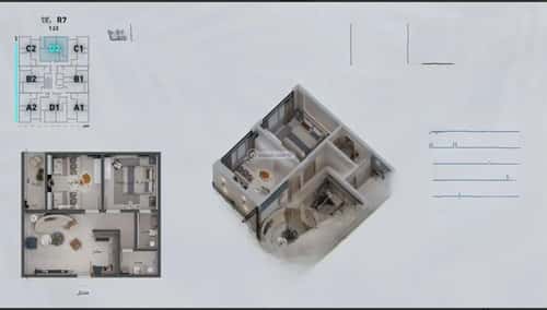 Apartment 819.5 SQM with 3 Bedrooms Obhur Al Janoubeyyah, North Jeddah, Jeddah