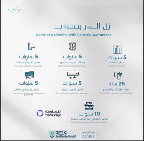 شقة 819.5 متر مربع ب 3 غرف أبحر الجنوبية، شمال جدة، جدة