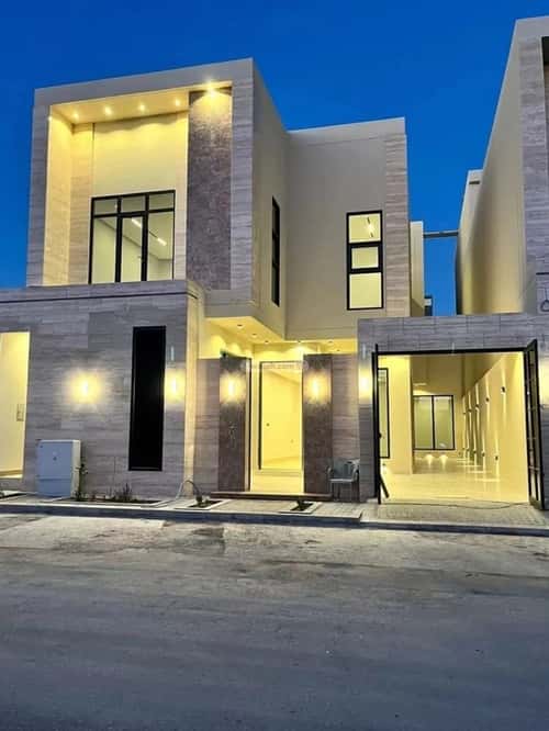 Villa 472.98 SQM Facing North on 20m Width Street Al-Mahdiyah, West Riyadh, Riyadh