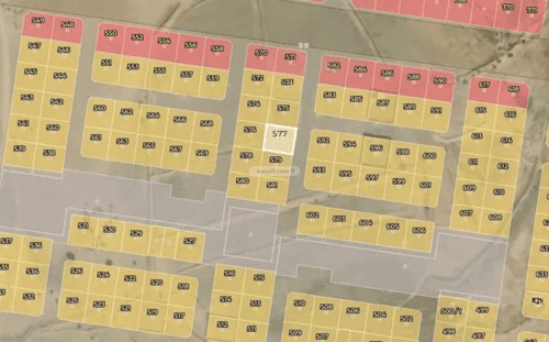 Land 418.5 SQM Facing East on 16m Width Street Al-Ghadeer, North Jeddah, Jeddah