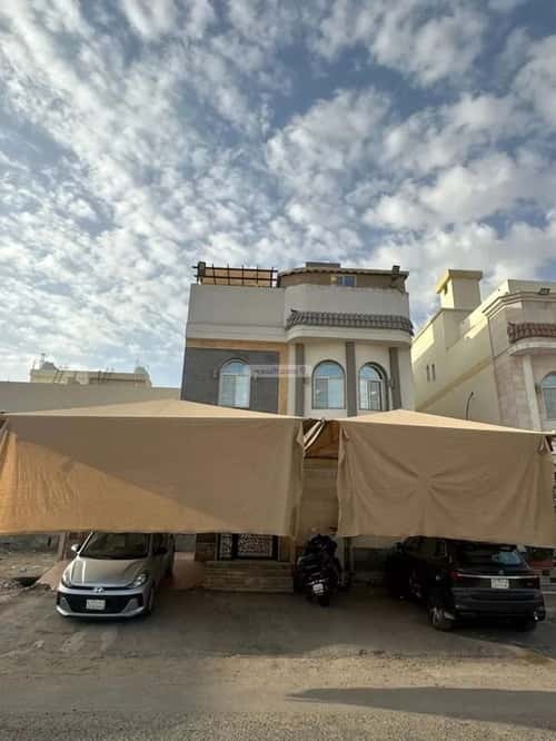 Villa 312.35 SQM Facing South on 15m Width Street Al Zomorod, North Jeddah, Jeddah