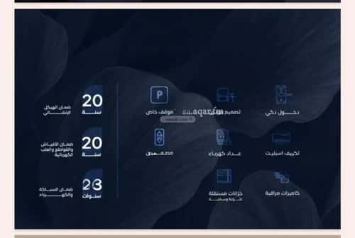 Apartment 1588.8 SQM with 3 Bedrooms Al Yaqoot, North Jeddah, Jeddah