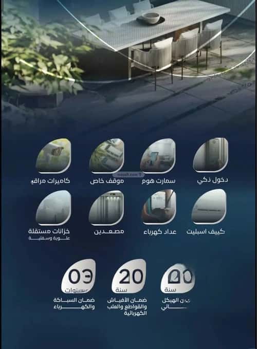 شقة 1588.88 متر مربع ب 3 غرف العزيزية، شمال جدة، جدة