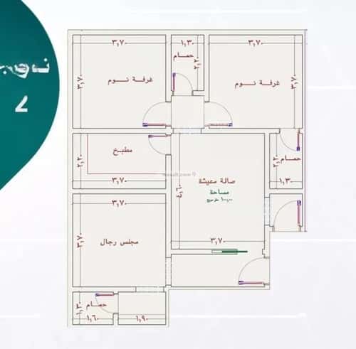 Apartment 750 SQM with 3 Bedrooms Al Nuzha, North Jeddah, Jeddah