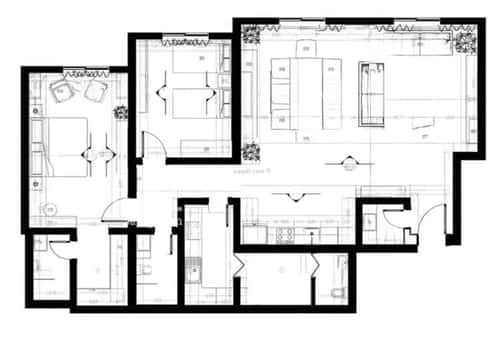 Apartment 137.3 SQM with 3 Bedrooms An-Narjis, North Riyadh, Riyadh