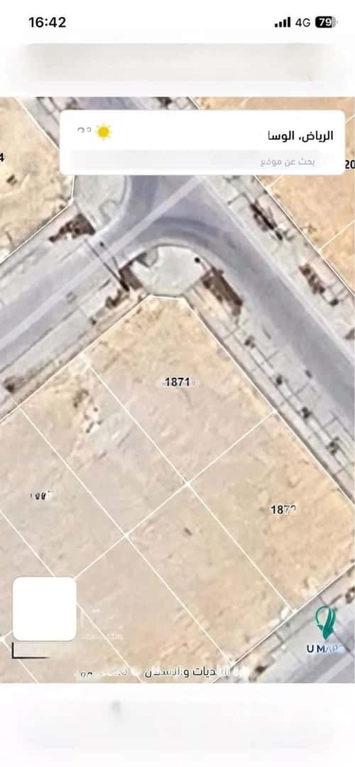 أرض 418.47 متر مربع الوسام، شرق الرياض، الرياض
