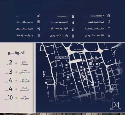 Apartment 1017.5 SQM with 4 Bedrooms Al Marwah, North Jeddah, Jeddah