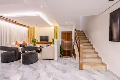 Villa 230 SQM Facing East with 3 Bedrooms Al Shate|E, North Jeddah, Jeddah