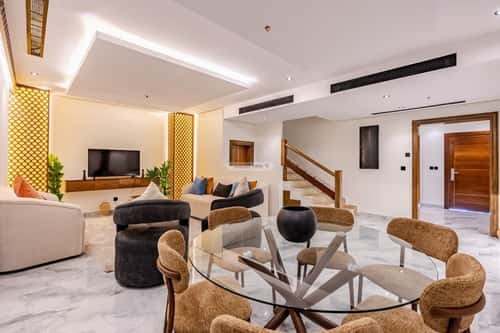 Villa 250 SQM Facing West with 3 Bedrooms Al Shate|E, North Jeddah, Jeddah