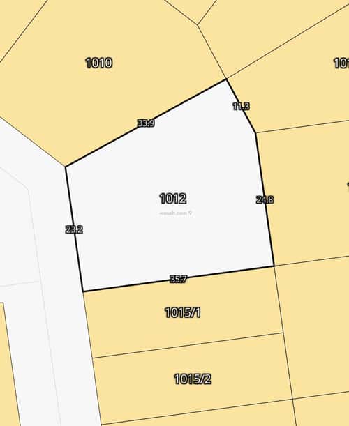 Land 1067 SQM Facing West on 15m Width Street Dahiat Namar, West Riyadh, Riyadh