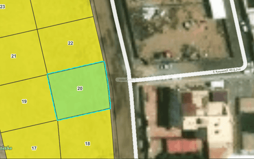 Land 482.2 SQM Facing East on 15m Width Street Alawaly, Makkah Al Mukarramah