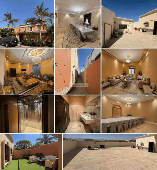 Villa 598 SQM Facing North on 15m Width Street Al Basateen, North Jeddah, Jeddah