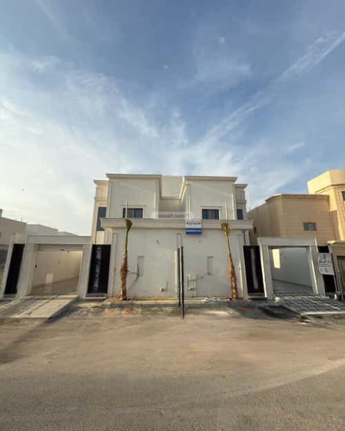 فيلا 382.66 متر مربع جنوبية على شارع 20م الورود، الخرج