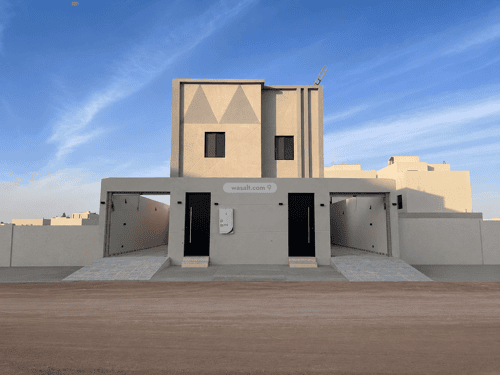 Villa 219.41 SQM Facing South on 20m Width Street Dahiat Namar, West Riyadh, Riyadh