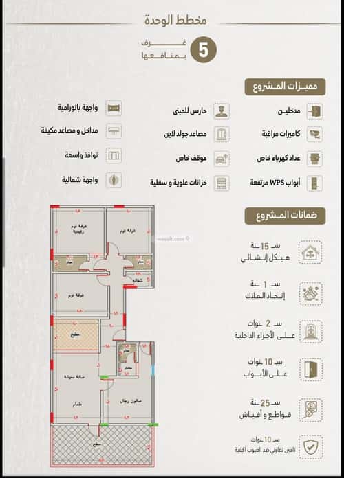 Apartment with 4 Bedrooms Al Naeem, North Jeddah, Jeddah