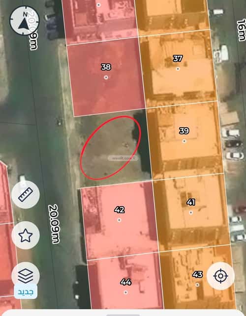 Land 399.96 SQM Facing West on 20m Width Street Haya Bani Zafar, Madinah