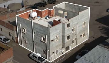 عمارة سكنية قديمة174.84م2 بحي العصبة في منطقة قباء