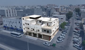 عمارة سكنية تجارية 328.88م2 بحي الثقبة