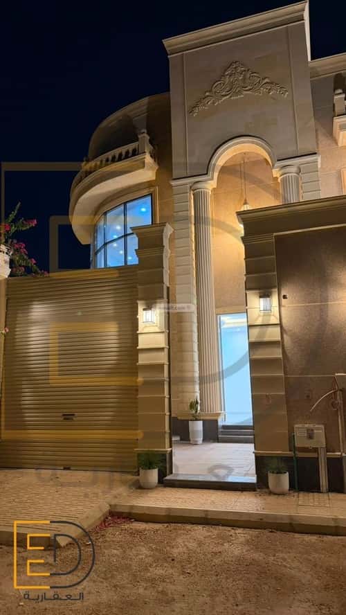 فيلا 536.44 متر مربع واجهة جنوبية ب 10 غرف حطين، شمال الرياض، الرياض
