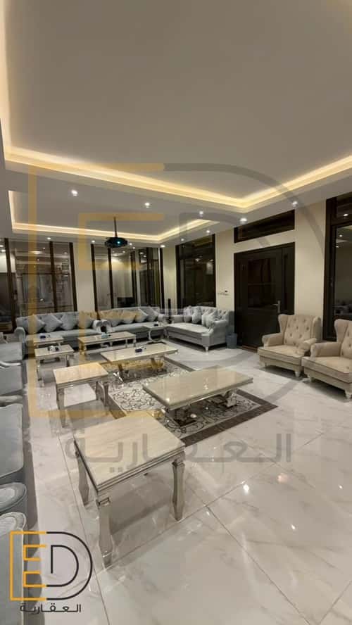 Villa 536.44 SQM Facing South with 10 Bedrooms Hitteen, North Riyadh, Riyadh