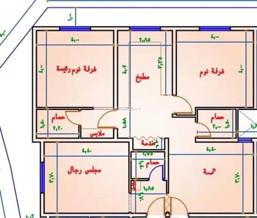 Apartment 101.32 SQM with 3 Bedrooms Alnaseem, Makkah Al Mukarramah