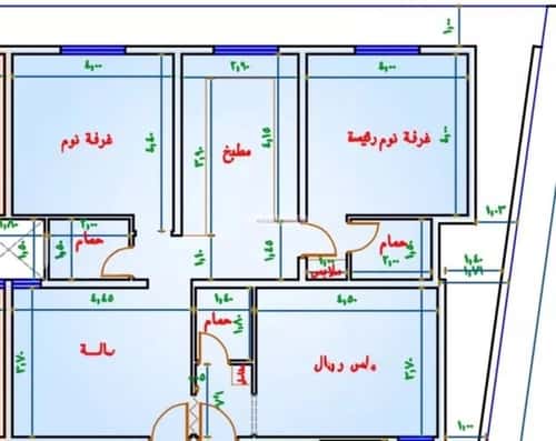 Apartment 101.32 SQM with 3 Bedrooms Alnaseem, Makkah Al Mukarramah