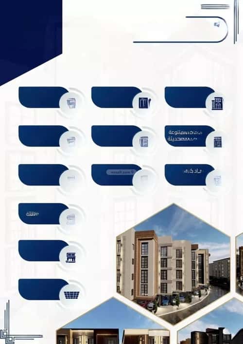 Apartment 2645.07 SQM with 3 Bedrooms Al-Wisam, North Jeddah, Jeddah
