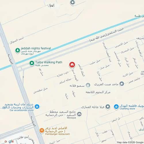 Villa 336.25 SQM Facing South East on 15m Width Street Al Rahmanyah, East Jeddah, Jeddah