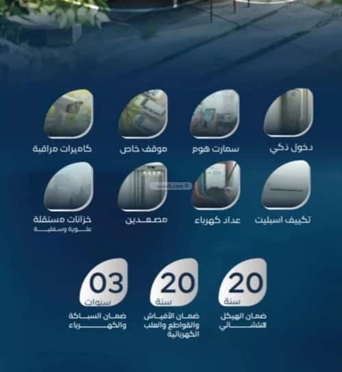 شقة 1588.88 متر مربع ب 4 غرف الرحاب، شمال جدة، جدة