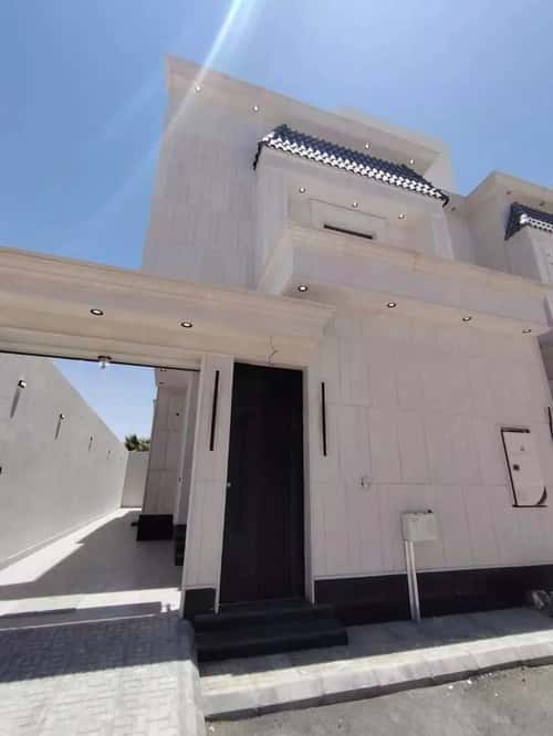 Villa 342.88 SQM Facing West on 15m Width Street Al-Janadriyah, East Riyadh, Riyadh