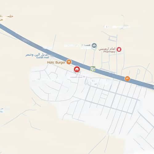 Villa 340.38 SQM Facing North East on 20m Width Street Al Sar District, Alttayif