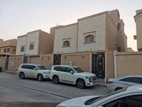فيلا 750 متر مربع واجهة جنوبية ب 12 غرف نمار، غرب الرياض، الرياض