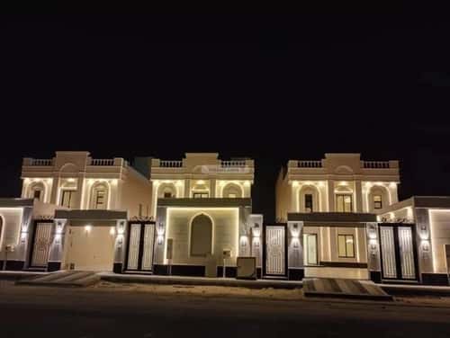 Villa 566.67 SQM Facing North on 40m Width Street Al Aqiq, Khobar