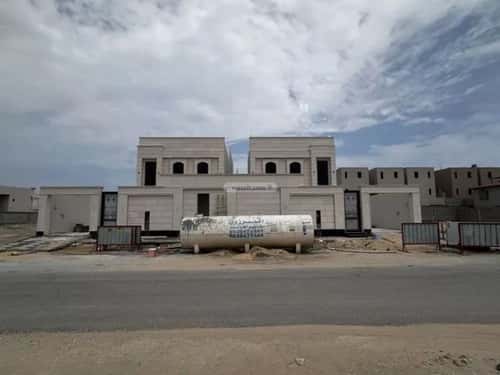 Villa 437.5 SQM Facing South West on 20m Width Street Al Sheraa, Khobar