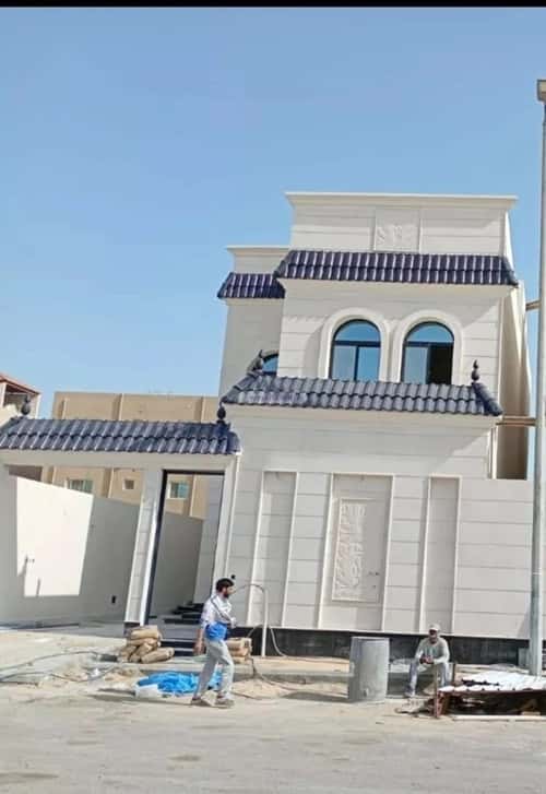 Villa 496.81 SQM Facing West on 15m Width Street Al Sawari, Khobar