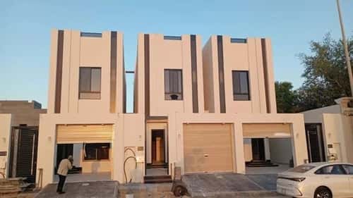 Villa 360.15 SQM Facing West on 18m Width Street Al Aqiq, Khobar