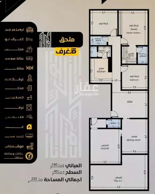 Apartment 600 SQM with 5 Bedrooms Al Salamah, North Jeddah, Jeddah