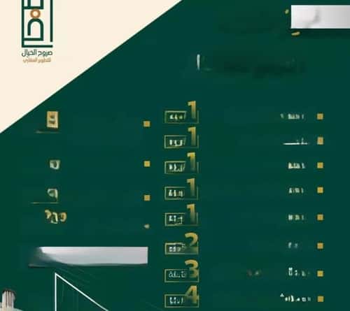 Apartment 630 SQM with 4 Bedrooms Al Nahdah, North Jeddah, Jeddah