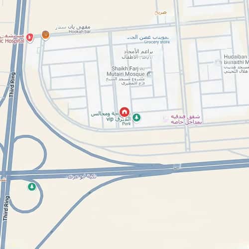 Land 503.5 SQM Facing South on 30m Width Street Al Anahi, Madinah