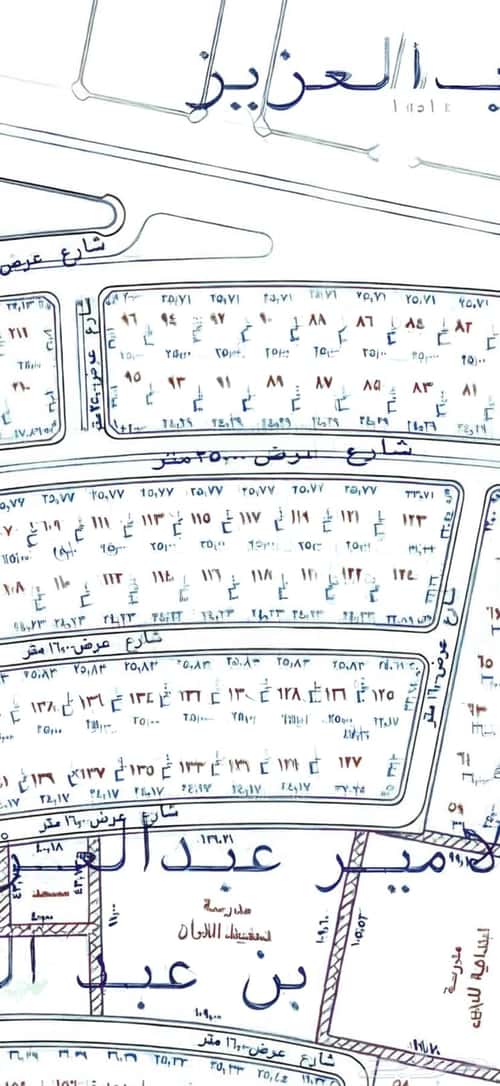 أرض 458.82 متر مربع شمالية على شارع 16م النجمة، شمال جدة، جدة