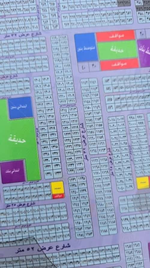 أرض 856.24 متر مربع شمالية شرقية على شارع 16م المجد، شمال جدة، جدة